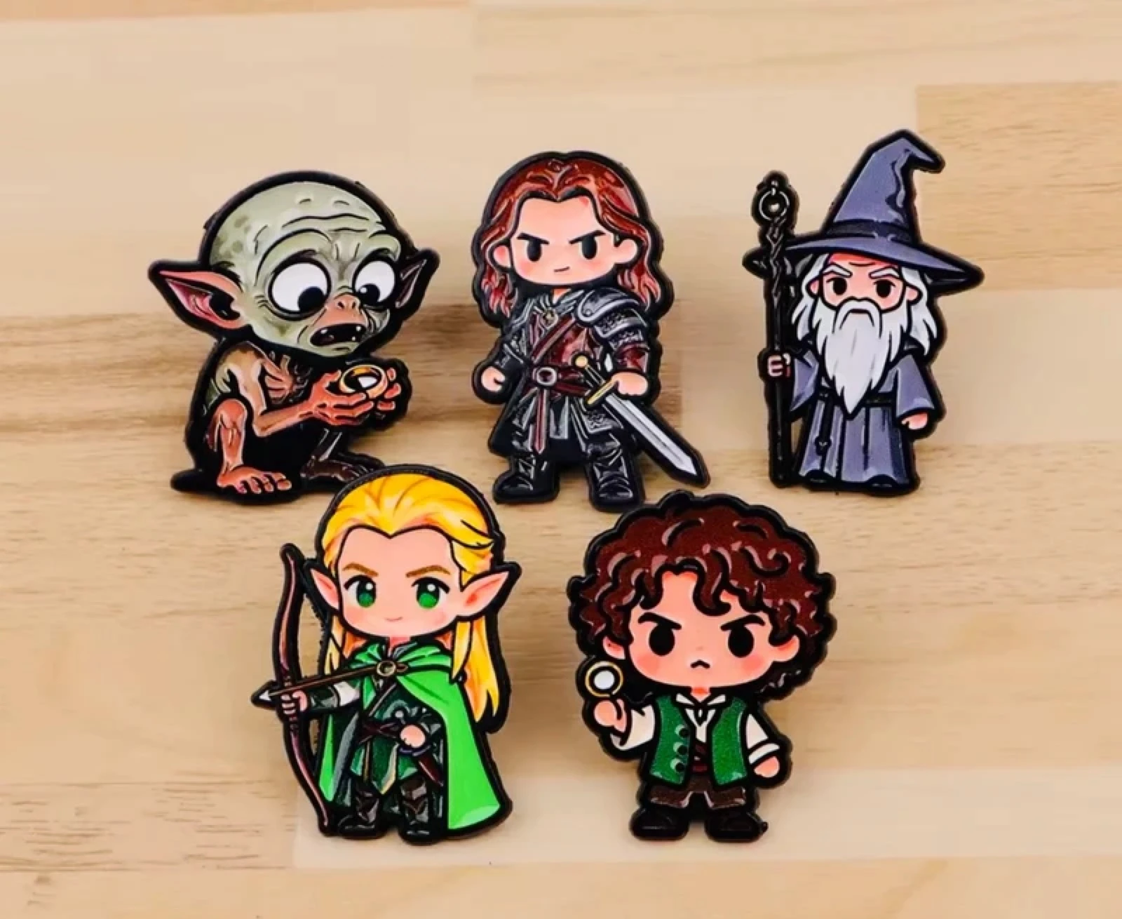 Lote pin el señor de los anillos